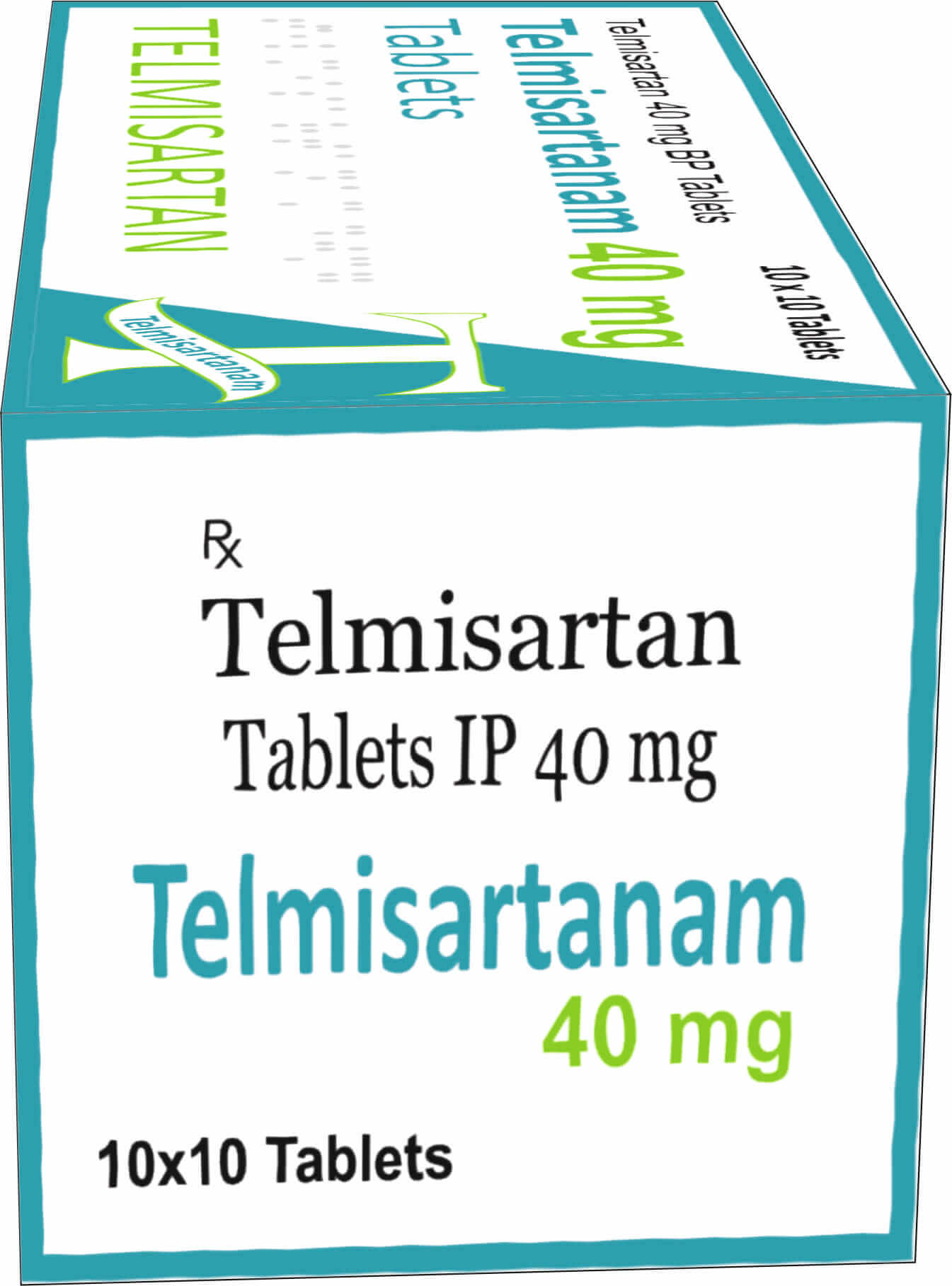 Telmisartanam 40 mg Tablets - Image 2