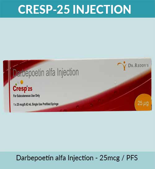 Cresp 25 MG injection