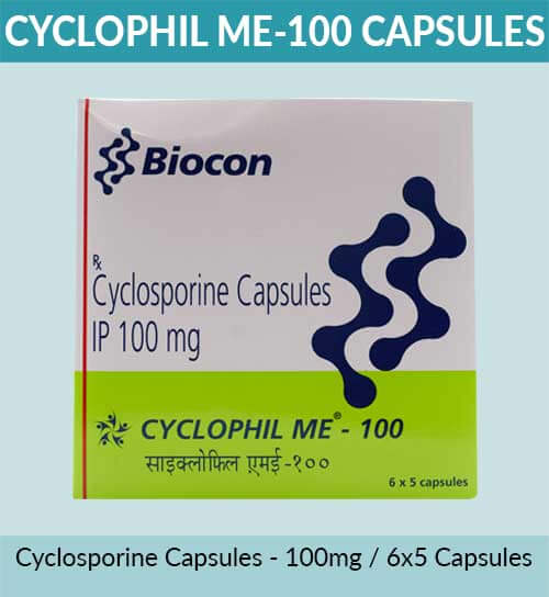 Cyclophil Me 100 Mg Capsules