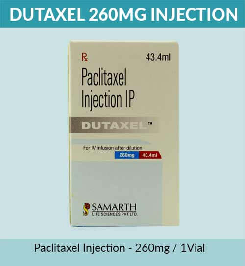 Dutaxel 260 Mg Injection