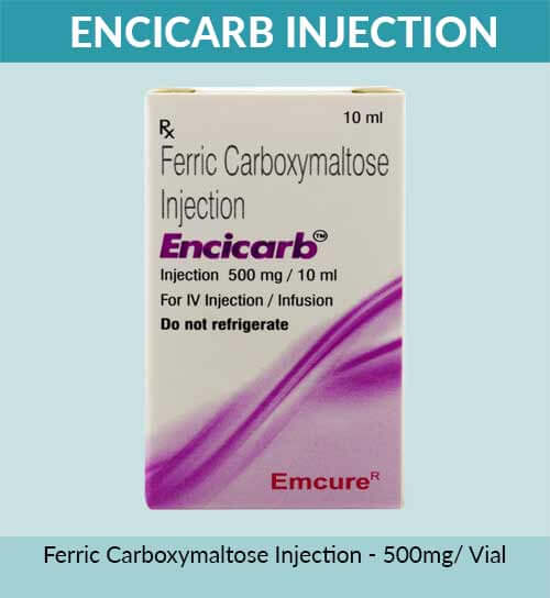 Encicarb 500 Mg Inejction