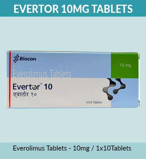 Evertor 10 Mg Tablets