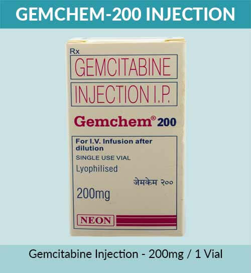 Gemchem 200 Mg Injection