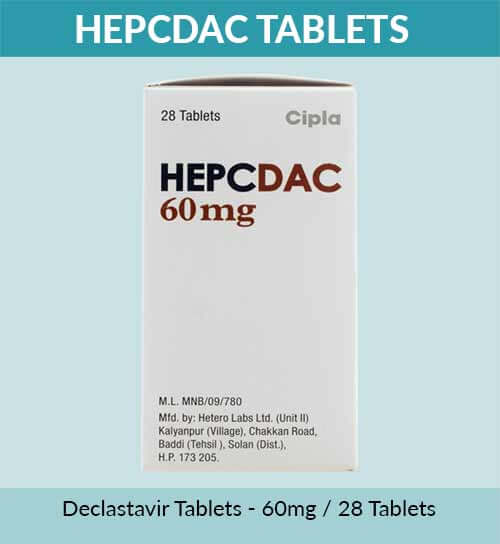 Hepcdac 60 MG Tablets