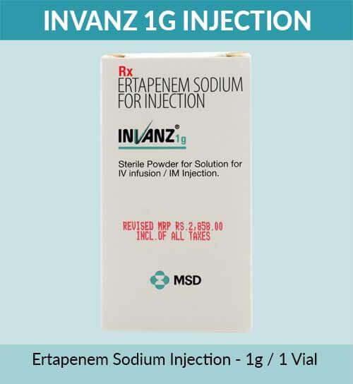 Invanz 1 GM Injection
