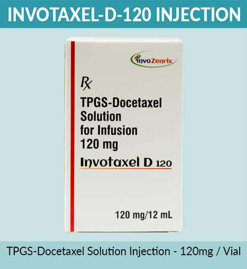 Invotaxel-D 120 MG Injection