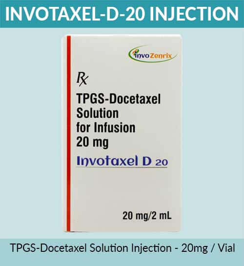 Invotaxel-D 20 MG Injection
