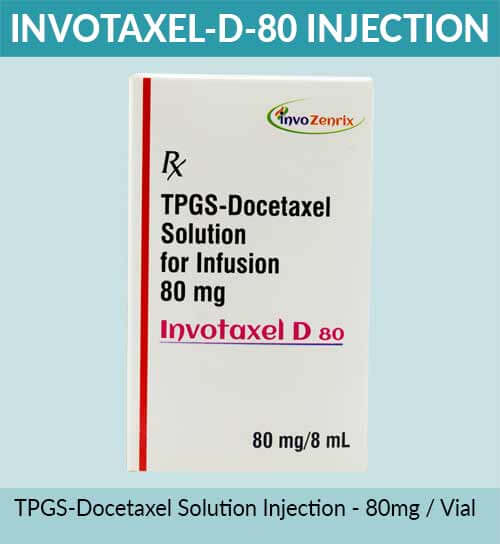 Invotaxel-D 80 MG Injection