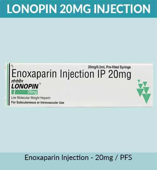 Lonopin 20 MG Injection