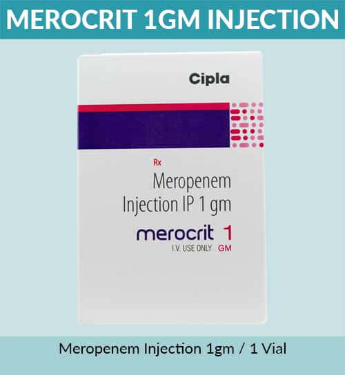 Merocit 1 Gm Injection