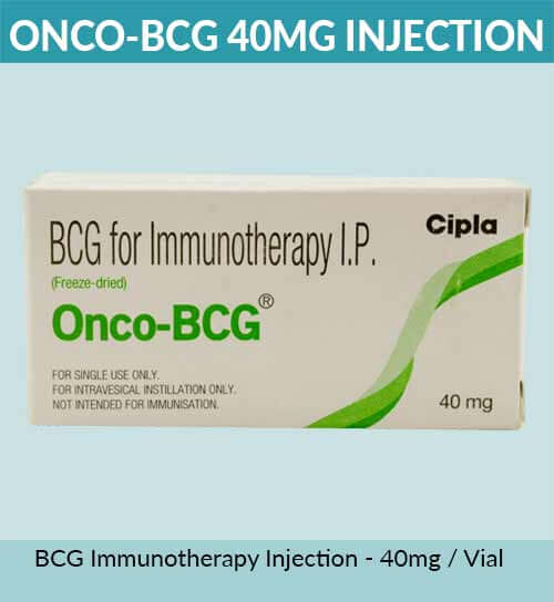 Onco-BCG 40 MG Injection - BCG Immunotherapy