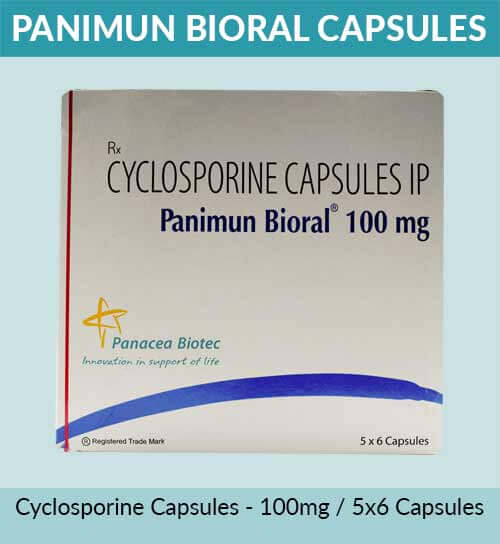 Panimun Bioral 100 Mg Capsules