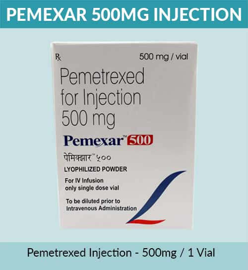 Pemexar 500 Mg Injection