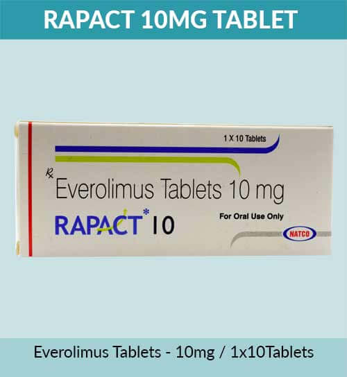 Rapact 10 Mg Tablets