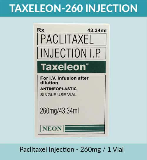 Taxeleon 260 Mg Injection