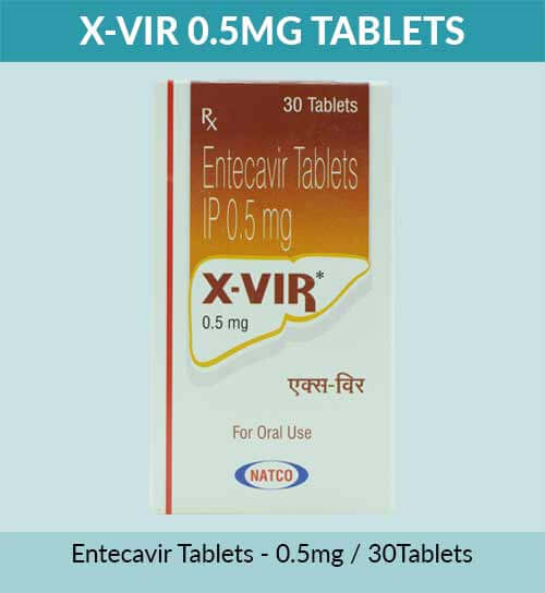 X-Vir 0.5 MG Tablets
